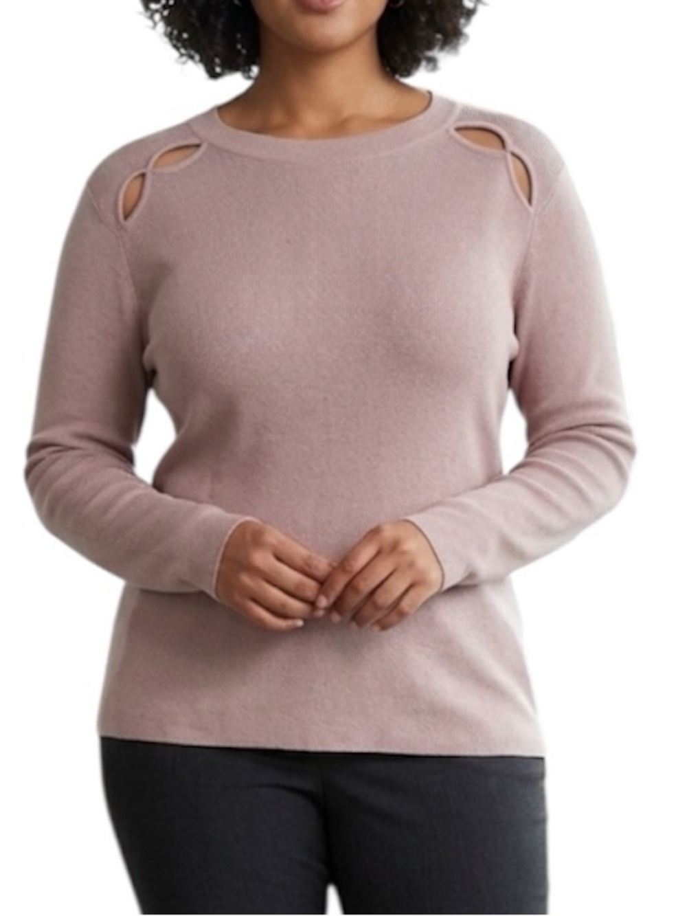 And Now This Cut Out Detail  Knit Sweater size 0X NWT
